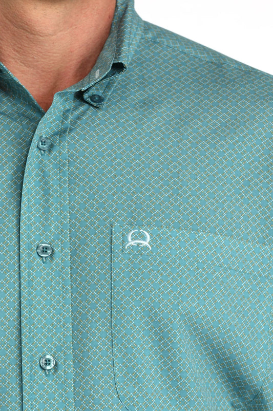 CINCH MENS WESTERN PRINT ARENA FLEX - L/S