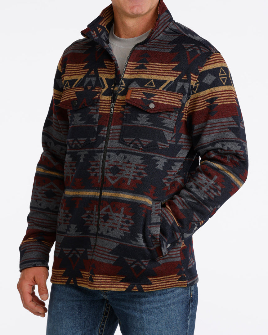CINCH MENS SWEATER KNIT JACKET
