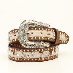 NOCONA 1 1/2" HAIR ON WITH CRYSTALS