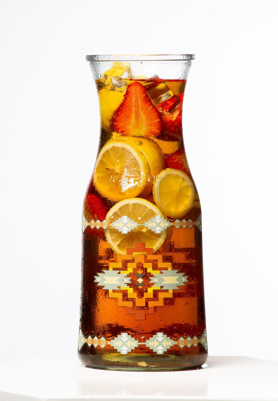 FIRE EMBER SOLSTICE GLASS CARAFE
