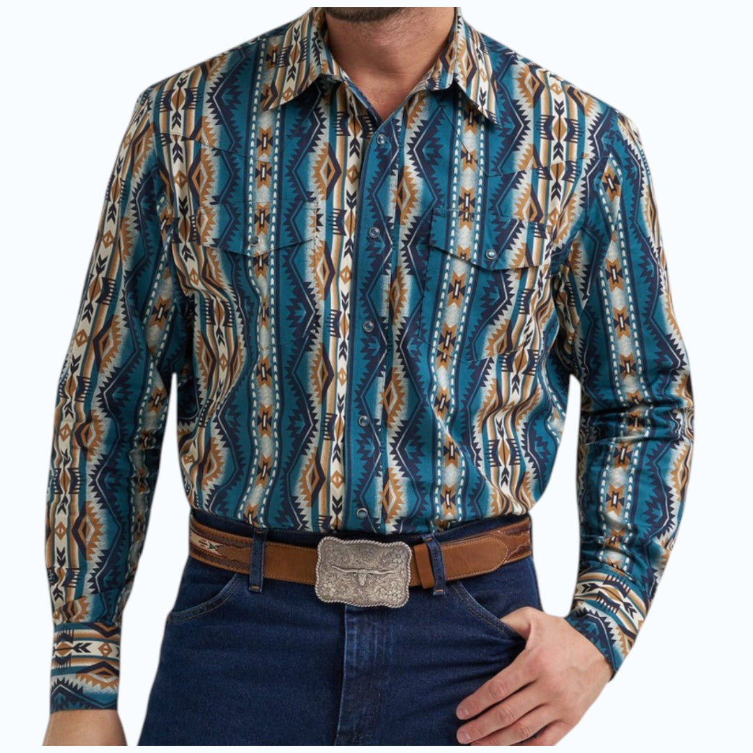 WRANGLER MENS CHECOTAH LS 601