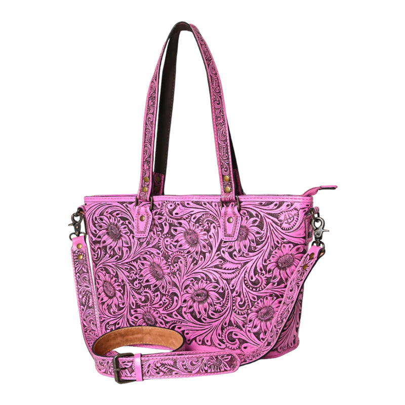 AMERICAN DARLING FUSHIA SHOULDER BAG