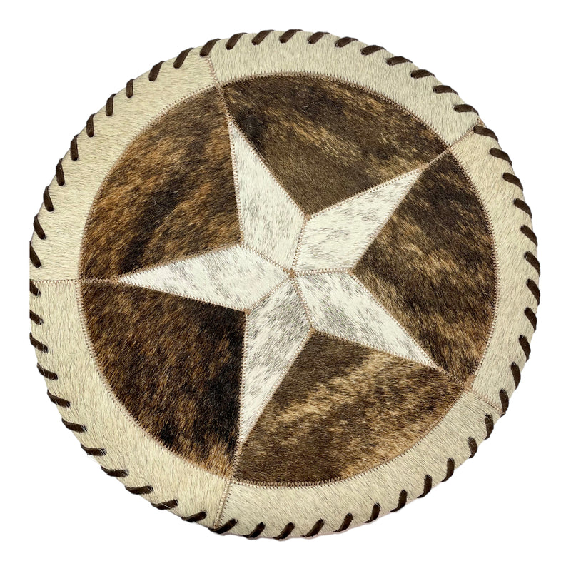 HAIR ON ROUND TABLE MAT - 16”
