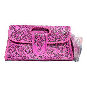 AMERICAN DARLING FUCHIA SHOULDER BAG