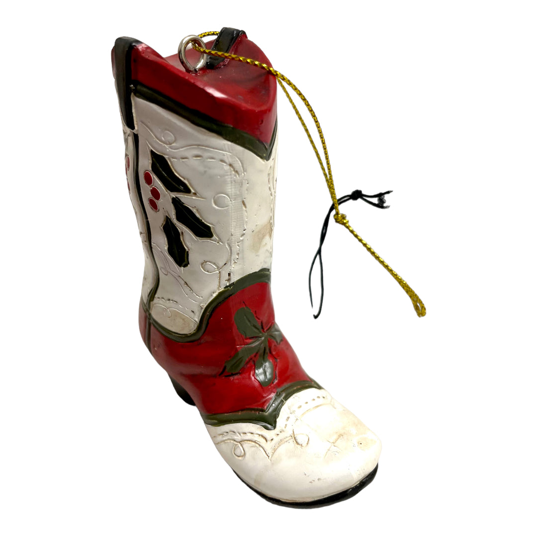 CHRISTMAS  BOOT HOLIDAY DECORATION