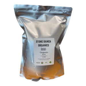 STONE RANCH ORGANICS - ORGANIC RYE