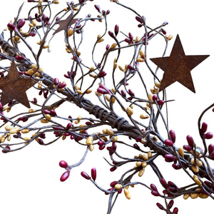 PIP BERRY GARLAND WITH STARS