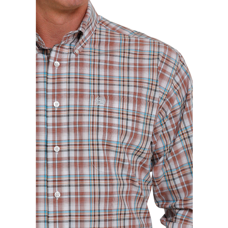CINCH MEN'S L/S  PLAID