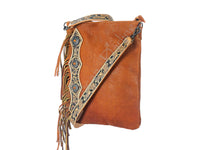 AMERICAN DARLING Full Grain Leather Chap bag with Fringes