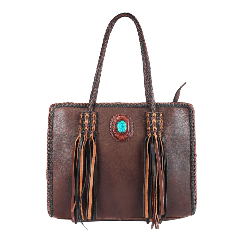 Amazon.com: Trinity Ranch Fringe Purses for Women Tote bags Tooling Western  Purse Large Shoulder Handbag with Wallet TR147G-8036BK+W : Clothing, Shoes  & Jewelry