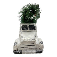 CHRISTMAS  TRUCK WITH TREE DECORATION