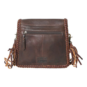 AMERICAN DARLING BRAIDED SHOULDER BAG WITH STONE