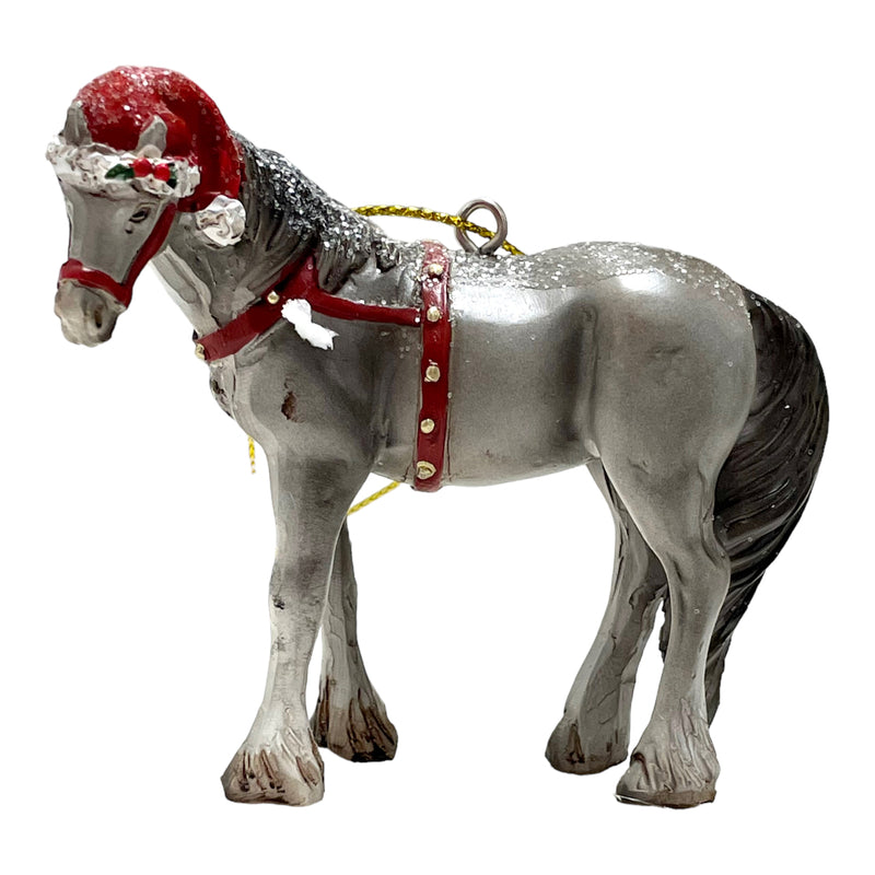 CHRISTMAS  HORSE ORNAMENT