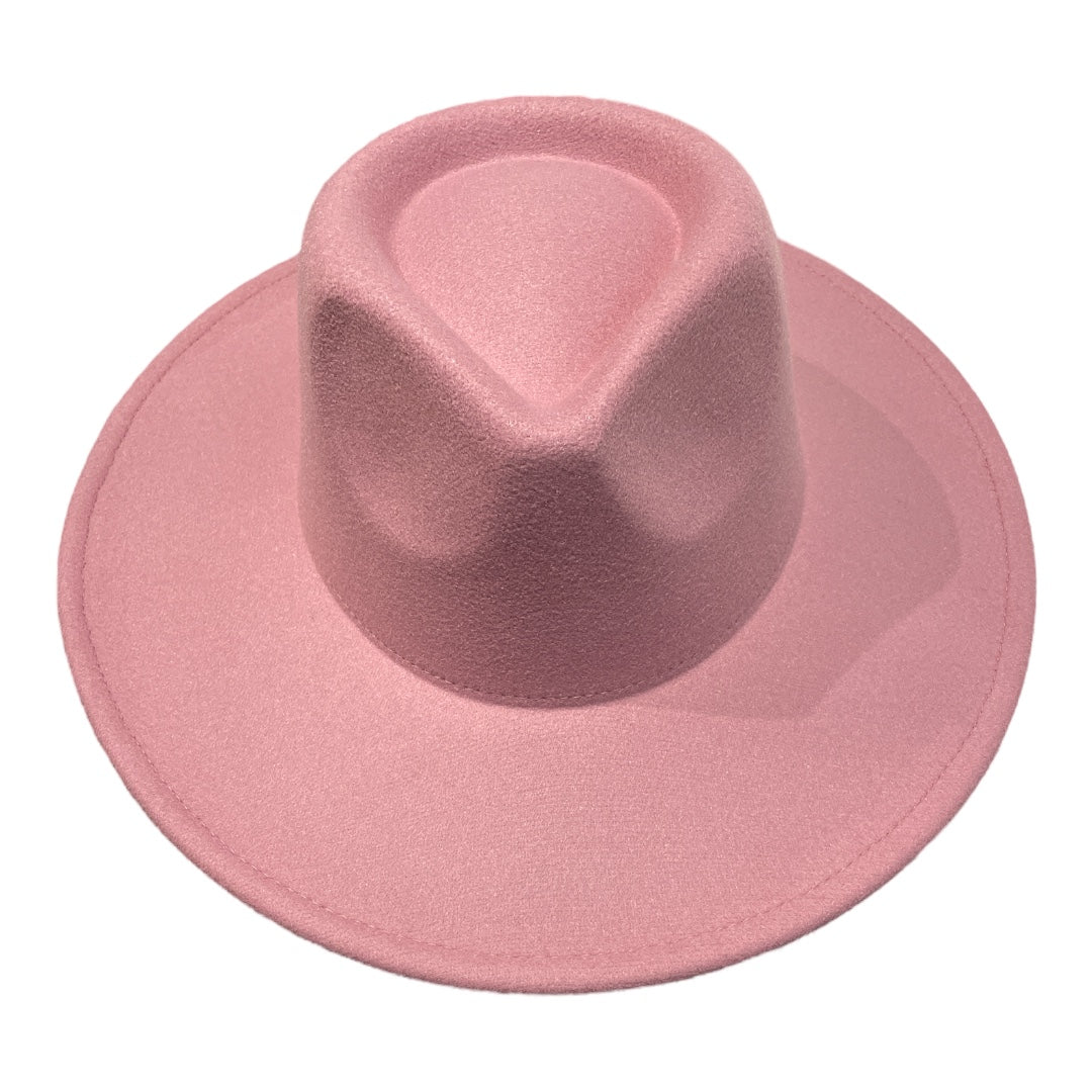 WIDE BRIM RANCHER HAT BLUSH PINK – Ranch By Design
