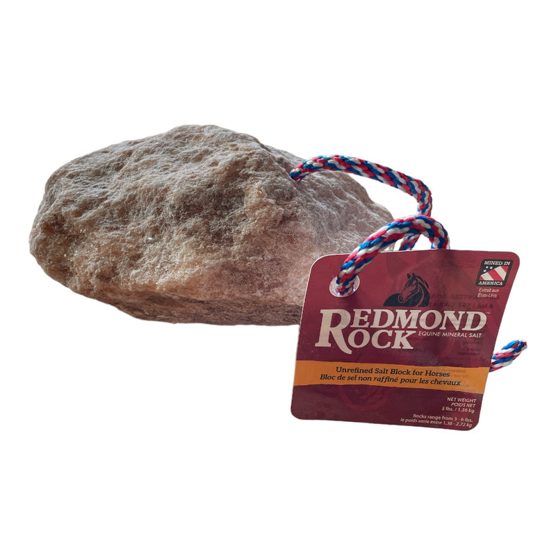 REDMOND SALT ROCK ON A ROPE.  3 - 5 LBS