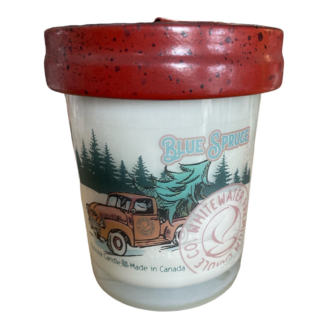 RED TRUCK FARMHOUSE CHRISTMAS CANDLE