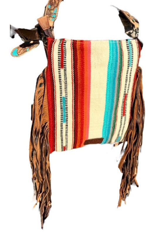 SHELBY WESTERN CROSSBODY HANDWOVEN