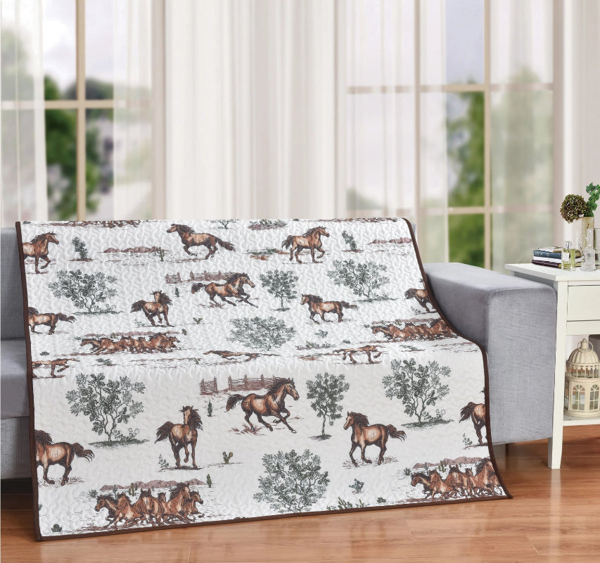 RUSTIC TRAILS DECORATIVE THROW