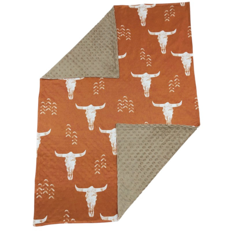 BABYWESTERN STEER BLANKET