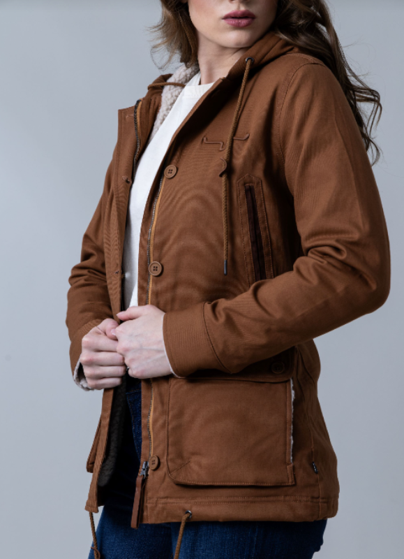 KIMES - AWA Jacket - BROWN