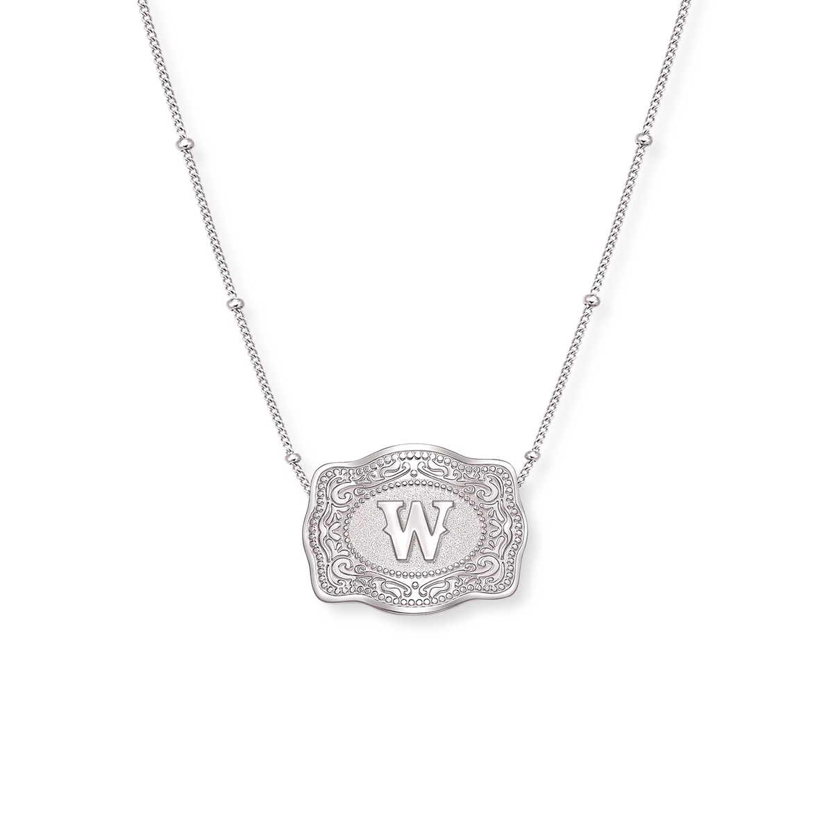 SPURWEST INITIAL NECKLACE ULTRA MINI