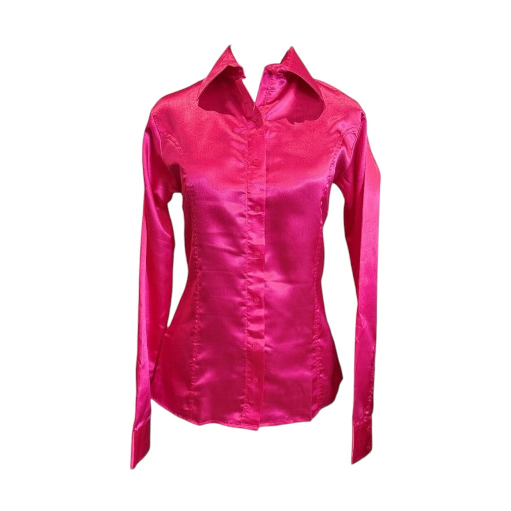 Satin Concealed Zip Up - Ladies