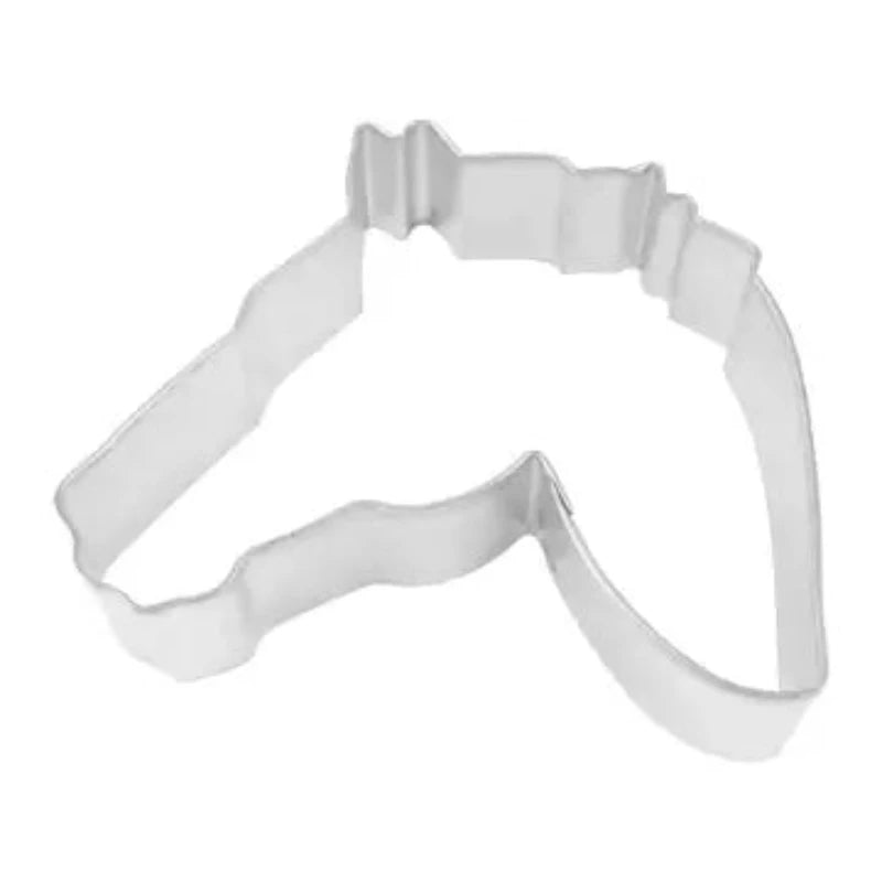 HORSE HEAD  LARGE COOKIE CUTTER 4.5"