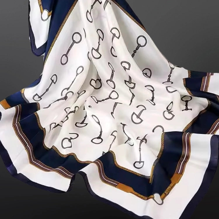 100% SILK 21 X 21 SQUARE SCARF