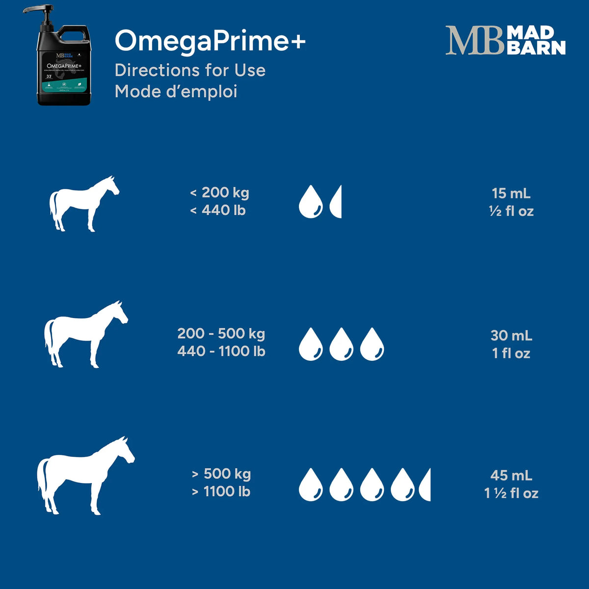 MAD BARN OMEGA PRIME 1 GALLON JUG