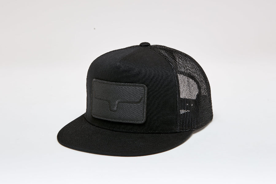 KIMES BANNER VENTILATED BLACK ON BLACK