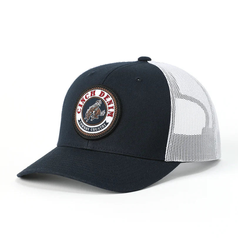 CINCH MENS YUPOONG TRUCKER CAP COWBOY COUNTRY