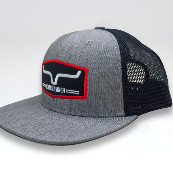 KIMES REPLAY TRUCKER HEATHER GREY