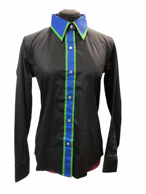 Ladies Button Down with Contrasting details