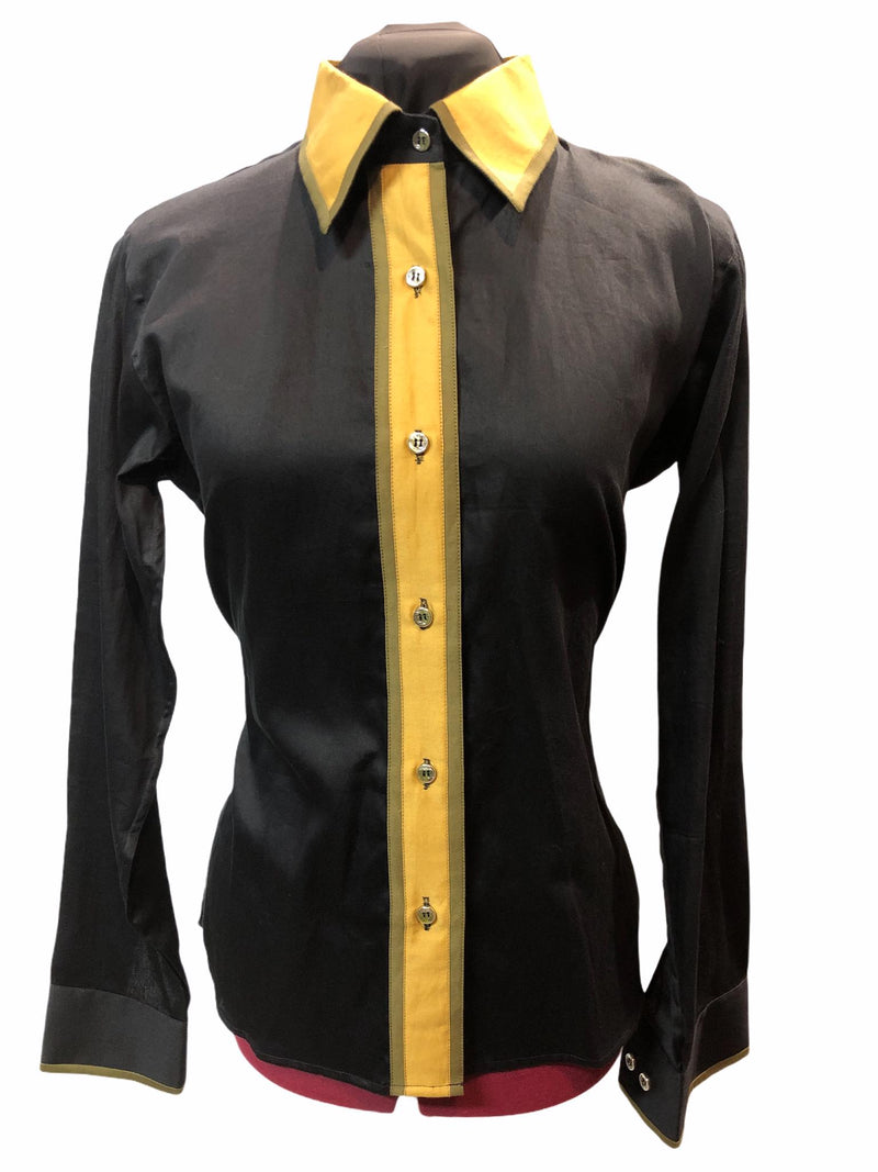 Ladies Button Down with Contrasting details