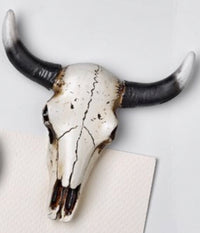 Buffalo Skull Design Magnets, 3 Asst.