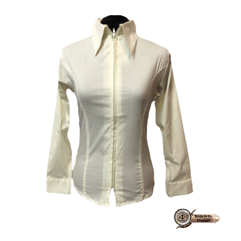 Women’s Zip Up Show Shirt - Extended Sizing