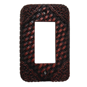 Tooled Weaver Resin Switch Plate