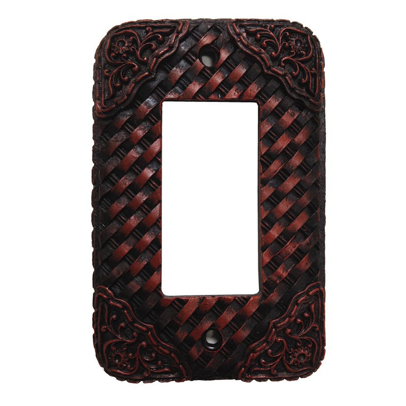 Tooled Weaver Resin Switch Plate