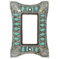 TURQUOISE Decor SWITCH WALL PLATE