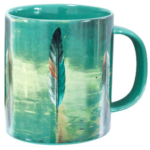 Tossed Feather Mugs - each