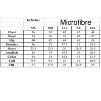 Blue Floral - Microfibre