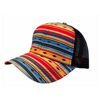 Ponytail Cap -Navajo Stripe
