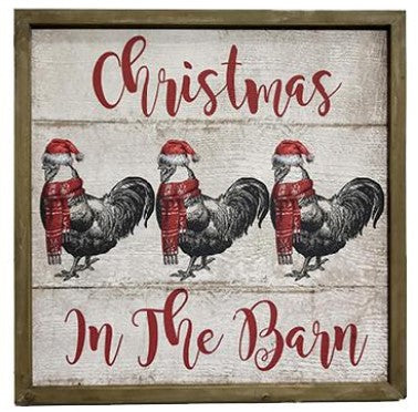 Christmas Farmhouse Plaques