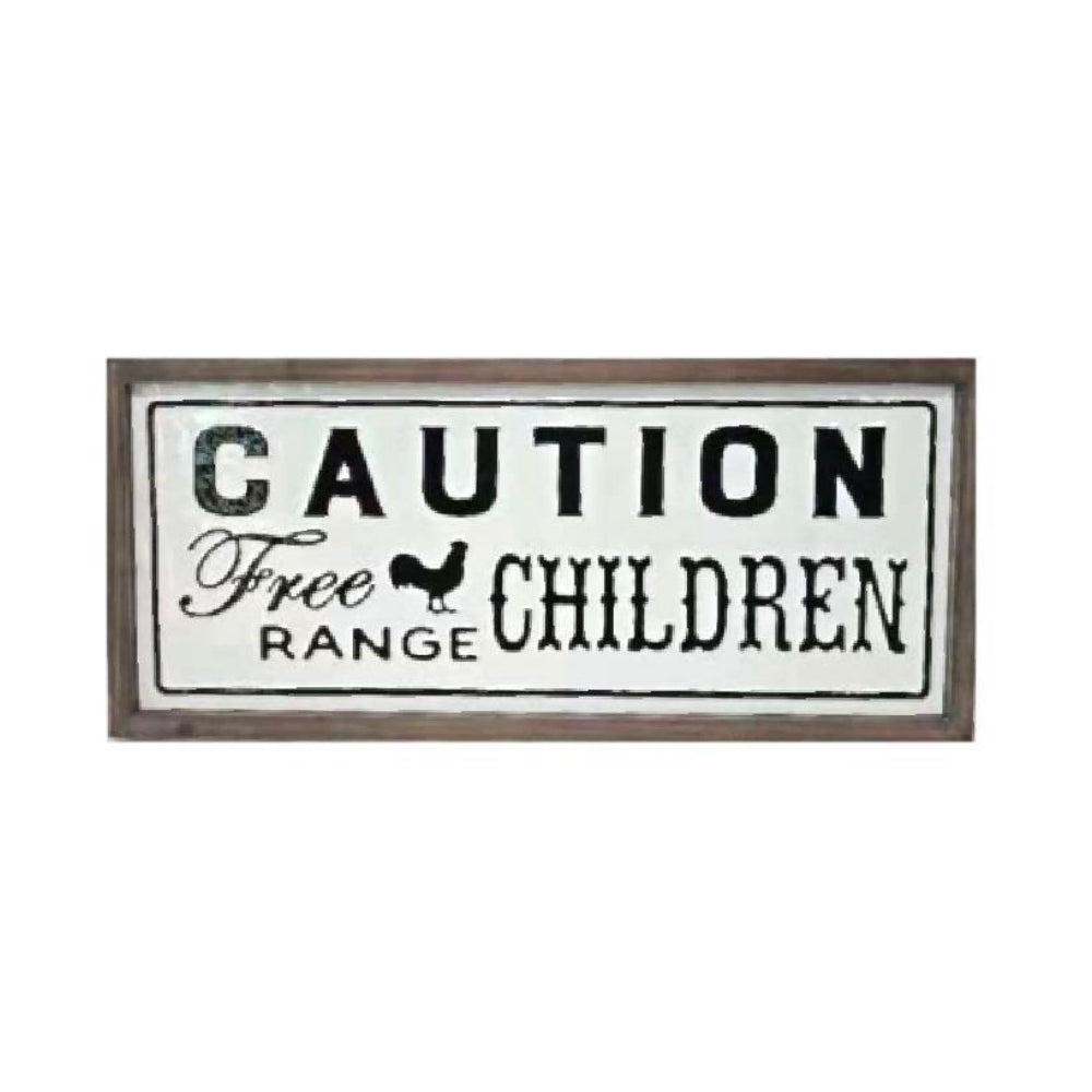 Free Range Children Sign