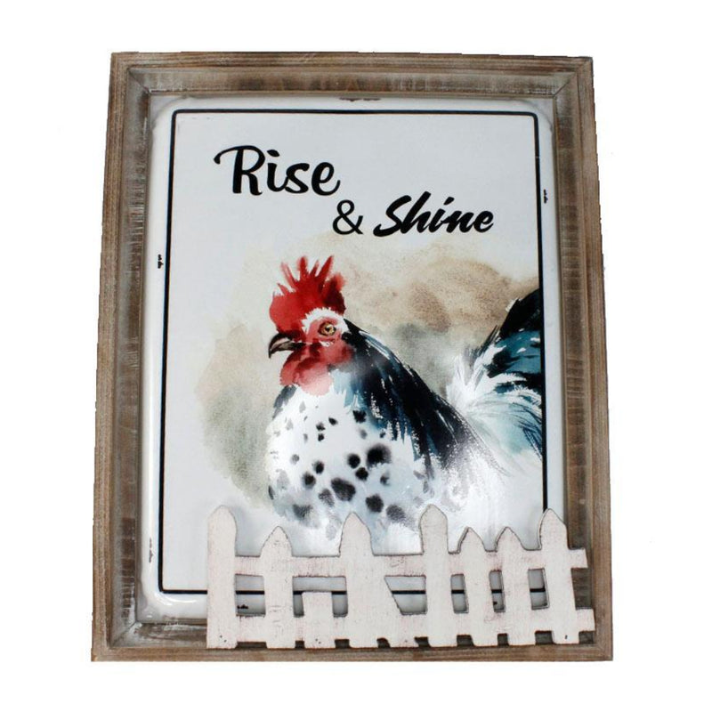 Rise and Shine Wall Plaque